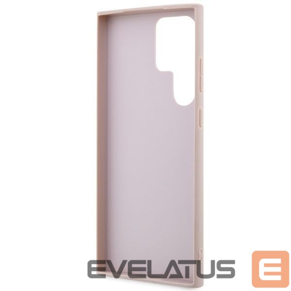 Чехол на заднюю панель Guess Guess GUHCS23L4GMGPI S23 Ultra S918 pink/pink hardcase 4G Big Metal Logo