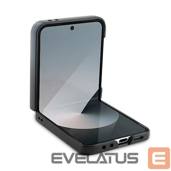 Чехол на заднюю панель BMW BMW Carbon Blue Line Case for Samsung Galaxy Z Flip 6 - Black