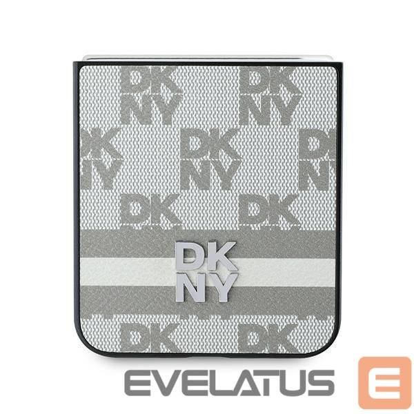 Чехол на заднюю панель DKNY DKNY Checkered Pattern Printed Stripes Case for Samsung Galaxy Z Flip 6 - Beige