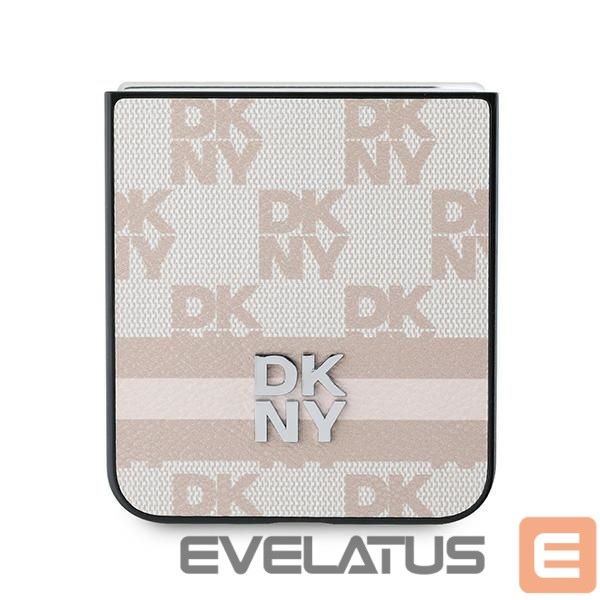 Чехол на заднюю панель DKNY DKNY Checkered Pattern Printed Stripes Case for Samsung Galaxy Z Flip 6 - Pink