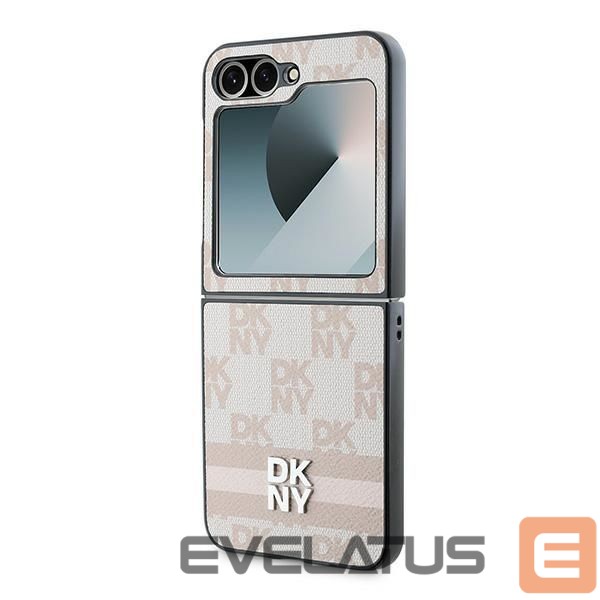 Чехол на заднюю панель DKNY DKNY Checkered Pattern Printed Stripes Case for Samsung Galaxy Z Flip 6 - Pink