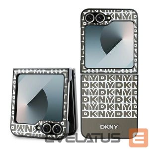 Чехол на заднюю панель DKNY  DKNY Repeat Pattern Bottom Stripe Case for Samsung Galaxy Z Flip 6 - Brown 