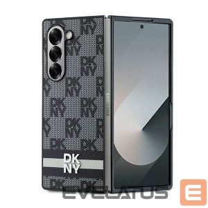 Чехол на заднюю панель DKNY  DKNY Checkered Pattern Printed Stripes case for Samsung Galaxy Z Fold 6 - black 