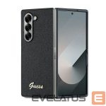 Чехол на заднюю панель Guess  Guess 4G Glitter Script Case for Samsung Galaxy Z Fold 6 - Black