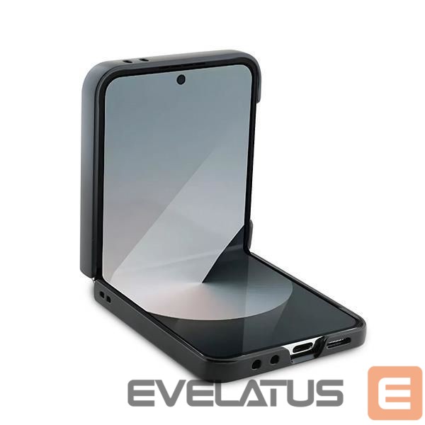 Чехол на заднюю панель Karl Lagerfeld Karl Lagerfeld Saffiano Metal Pin Case for Samsung Galaxy Z Flip 6 - Black