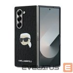 Чехол на заднюю панель Karl Lagerfeld  Karl Lagerfeld Saffiano Monogram Head Pin Case for Samsung Galaxy Z Fold 6 - Black 