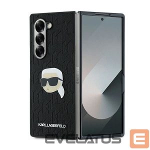 Чехол на заднюю панель Karl Lagerfeld  Karl Lagerfeld Saffiano Monogram Head Pin Case for Samsung Galaxy Z Fold 6 - Black 