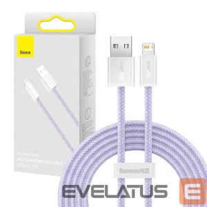 Кабель Baseus  Baseus Dynamic cable USB to Lightning, 2.4A, 2m (Purple) 
