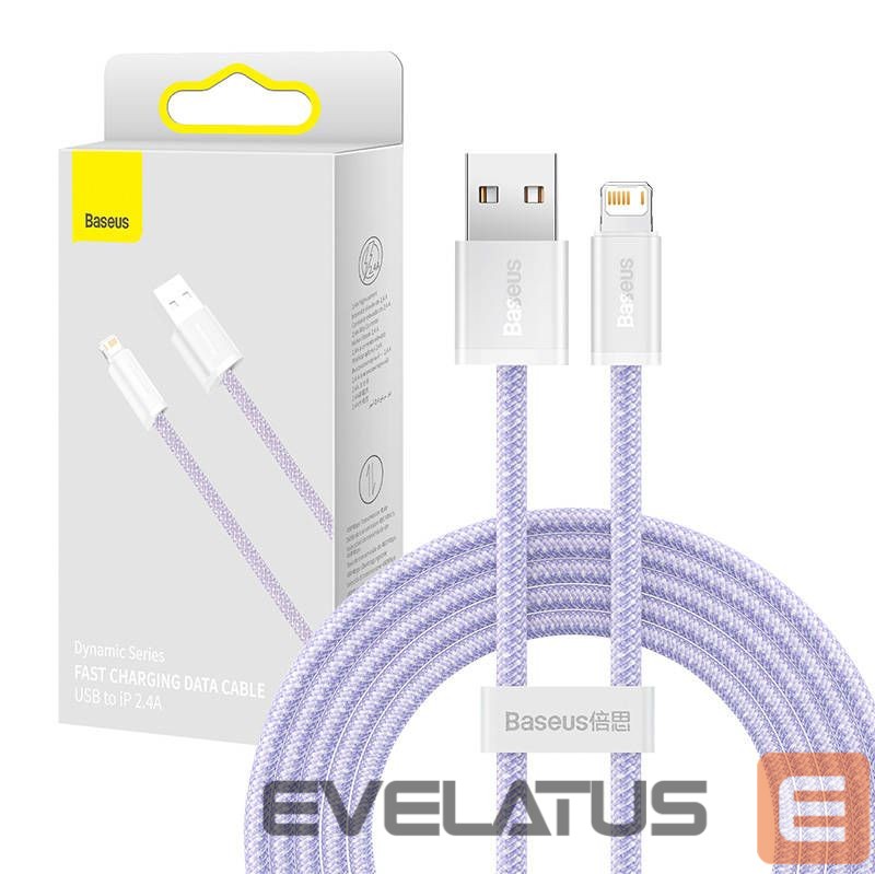 Кабель Baseus Baseus Dynamic cable USB to Lightning, 2.4A, 2m (Purple)