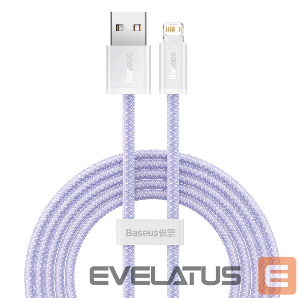 Кабель Baseus Baseus Dynamic cable USB to Lightning, 2.4A, 2m (Purple)
