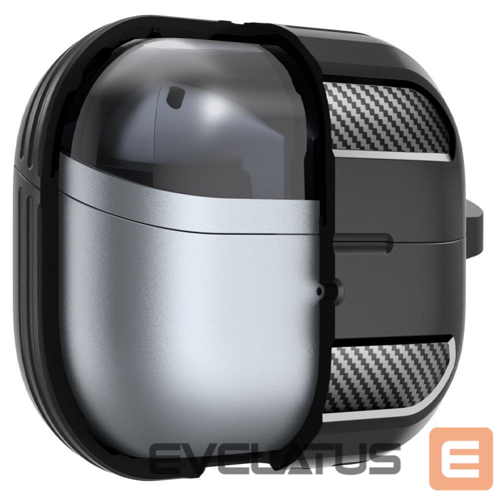 Чехол на заднюю панель Spigen Spigen Rugged Armor Samsung Galaxy Buds 3 / 3 Pro Case - Black