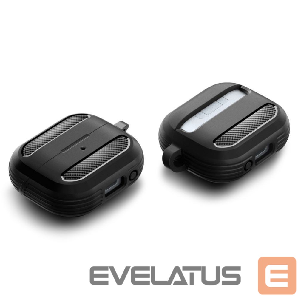 Чехол на заднюю панель Spigen Spigen Rugged Armor Samsung Galaxy Buds 3 / 3 Pro Case - Black