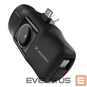 Внешний аккумулятор Wozinsky  Black \ USB-C (męski) 