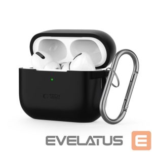 Другой аксессуар для телефона Tech-Protect  Tech-Protect Silicone Hook Case for Apple AirPods Pro 1 / 2 - Black 