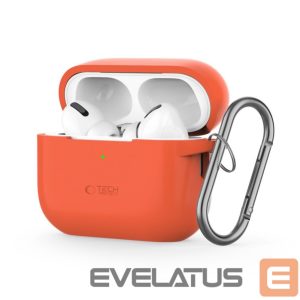 Другой аксессуар для телефона Tech-Protect  Tech-Protect Silicone Hook Case for Apple AirPods Pro 1 / 2 - Orange 