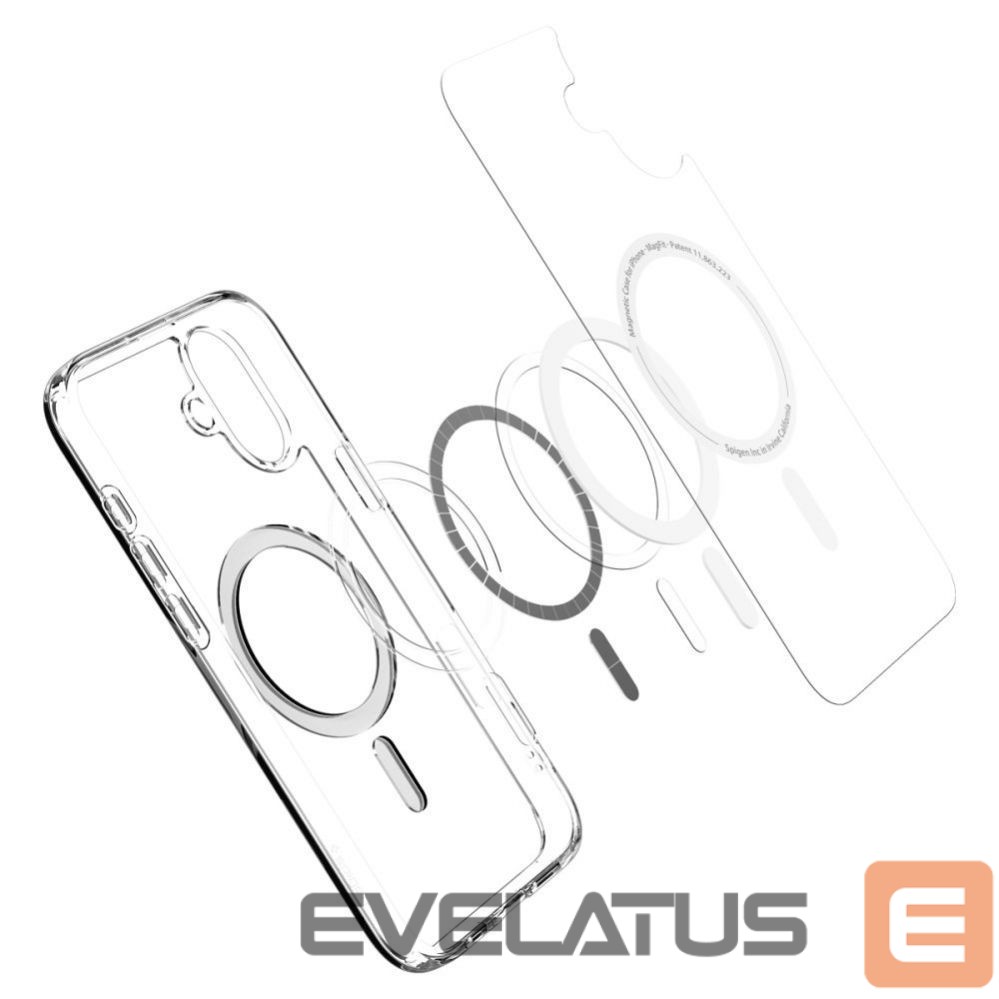 Чехол на заднюю панель Spigen Spigen Ultra Hybrid MagSafe for iPhone 16 - White