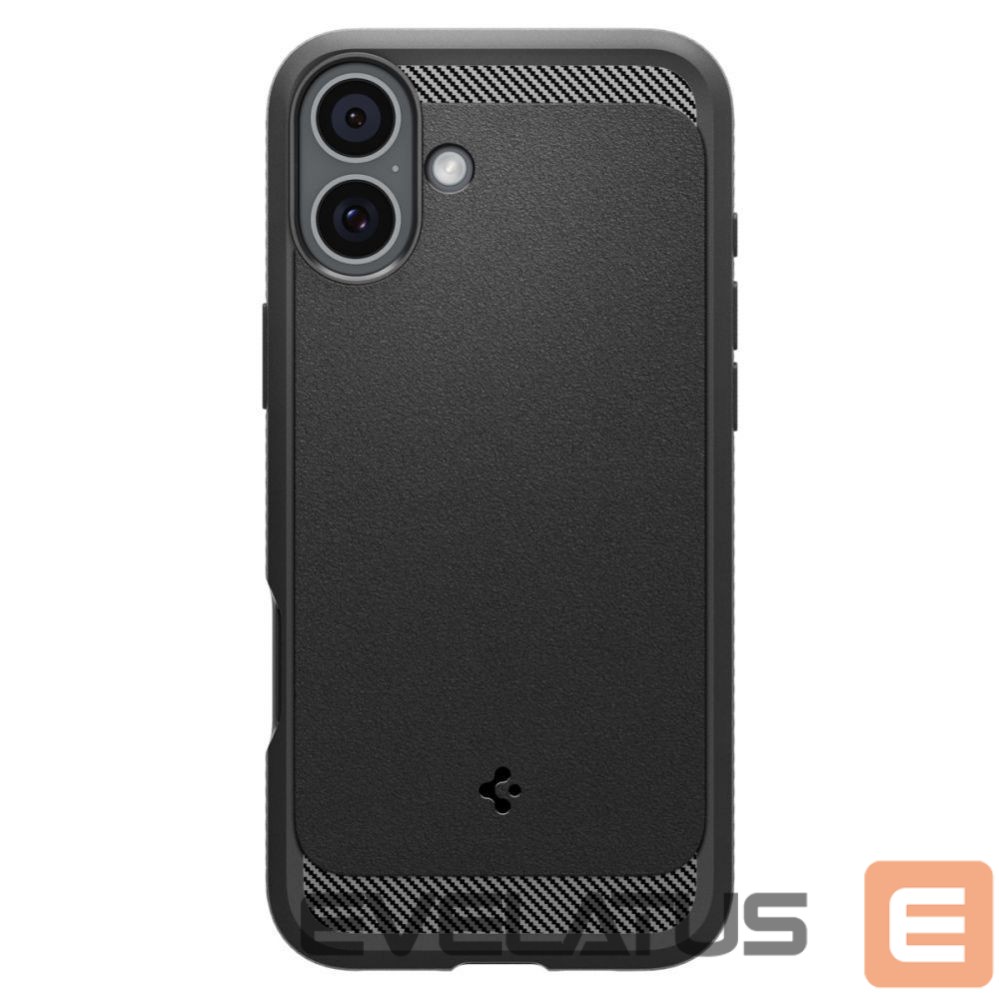 Чехол на заднюю панель Spigen Spigen Rugged Armor MagSafe case for iPhone 16 - black