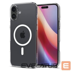 Чехол на заднюю панель Spigen  Spigen Liquid Crystal Mag Case with MagSafe for iPhone 16 - Clear 