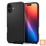Чехол на заднюю панель Spigen  Spigen Liquid Air iPhone 16 Case - Black 