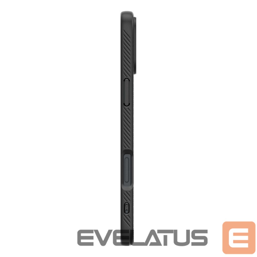 Чехол на заднюю панель Spigen Spigen Liquid Air iPhone 16 Case - Black