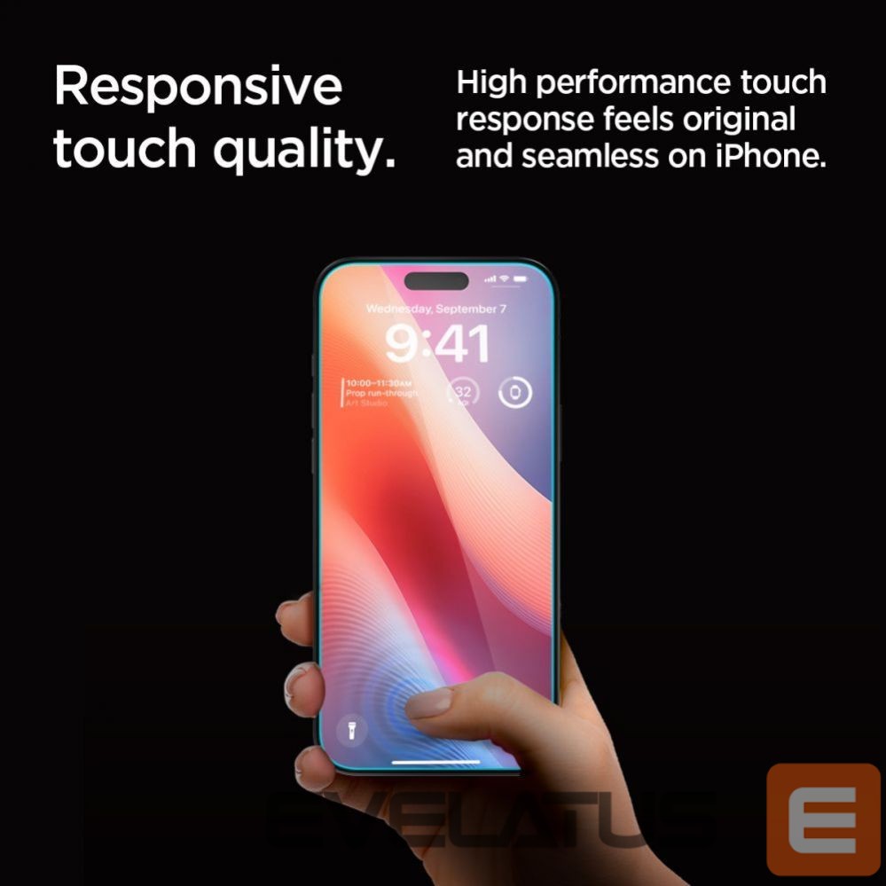 Защитное стекло Spigen Spigen Glas.tR EZ Fit Privacy Tempered Glass for iPhone 16 Pro / 17 / 17 Pro - 2 pcs.