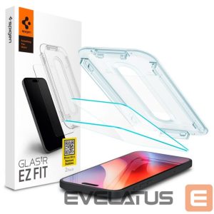 Защитное стекло Spigen - Spigen Glas.tR EZ Fit Tempered Glass for iPhone 16 Pro / 17 / 17 Pro - 2 pcs. 