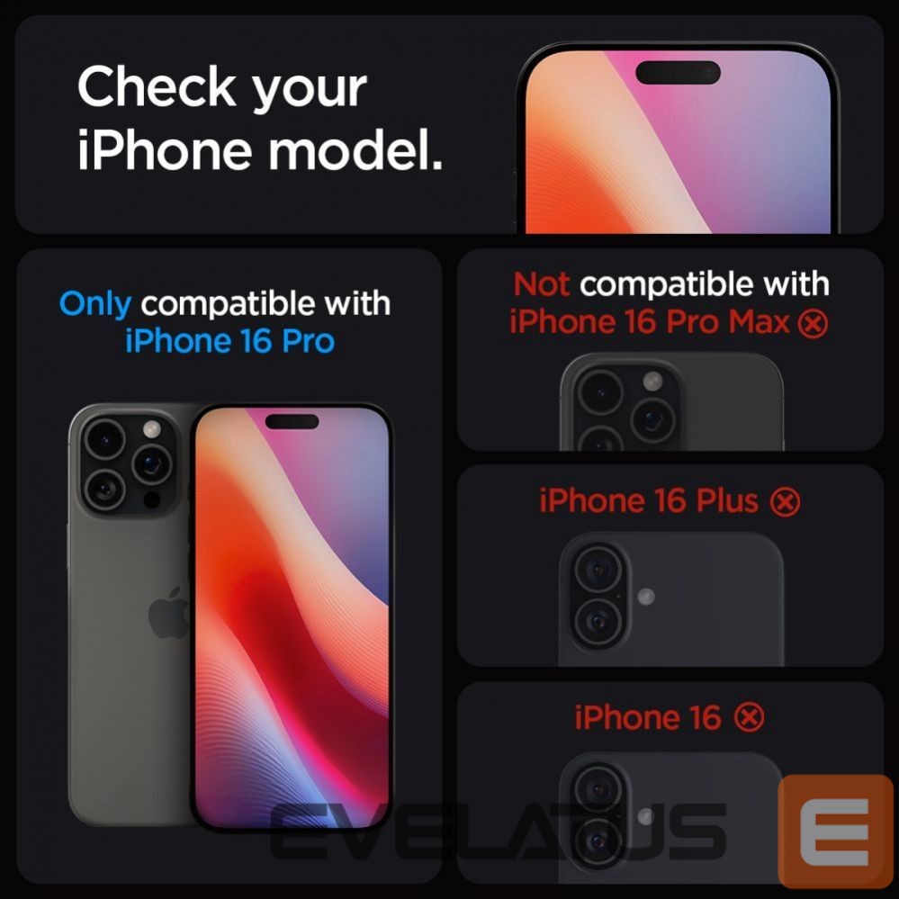 Защитное стекло Spigen - Spigen Glas.tR EZ Fit Tempered Glass for iPhone 16 Pro / 17 / 17 Pro - 2 pcs.