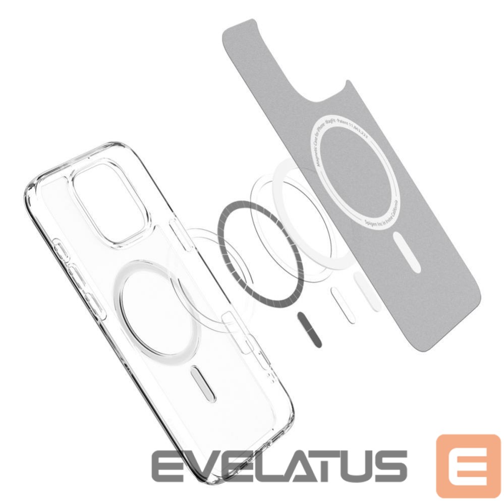 Чехол на заднюю панель Spigen Spigen Ultra Hybrid Mag Case with MagSafe for iPhone 16 Pro - Clear