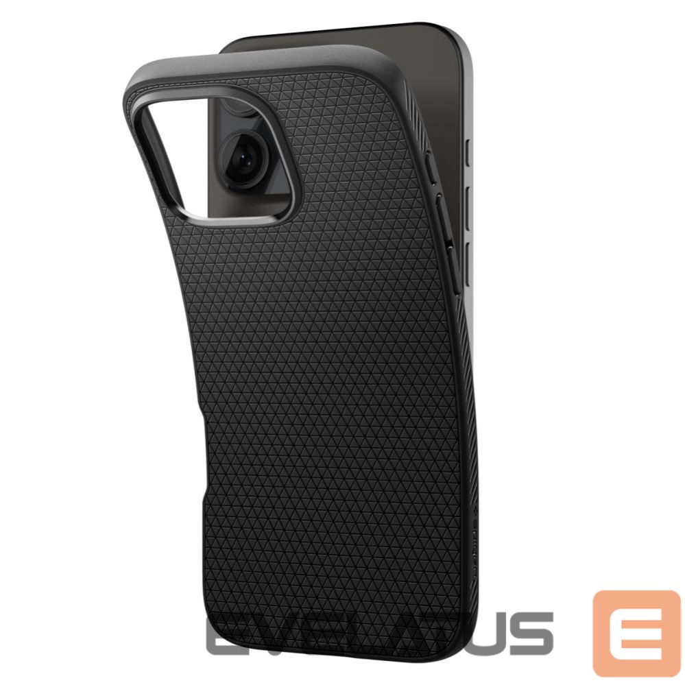 Чехол на заднюю панель Spigen Spigen Liquid Air iPhone 16 Pro Case - Black