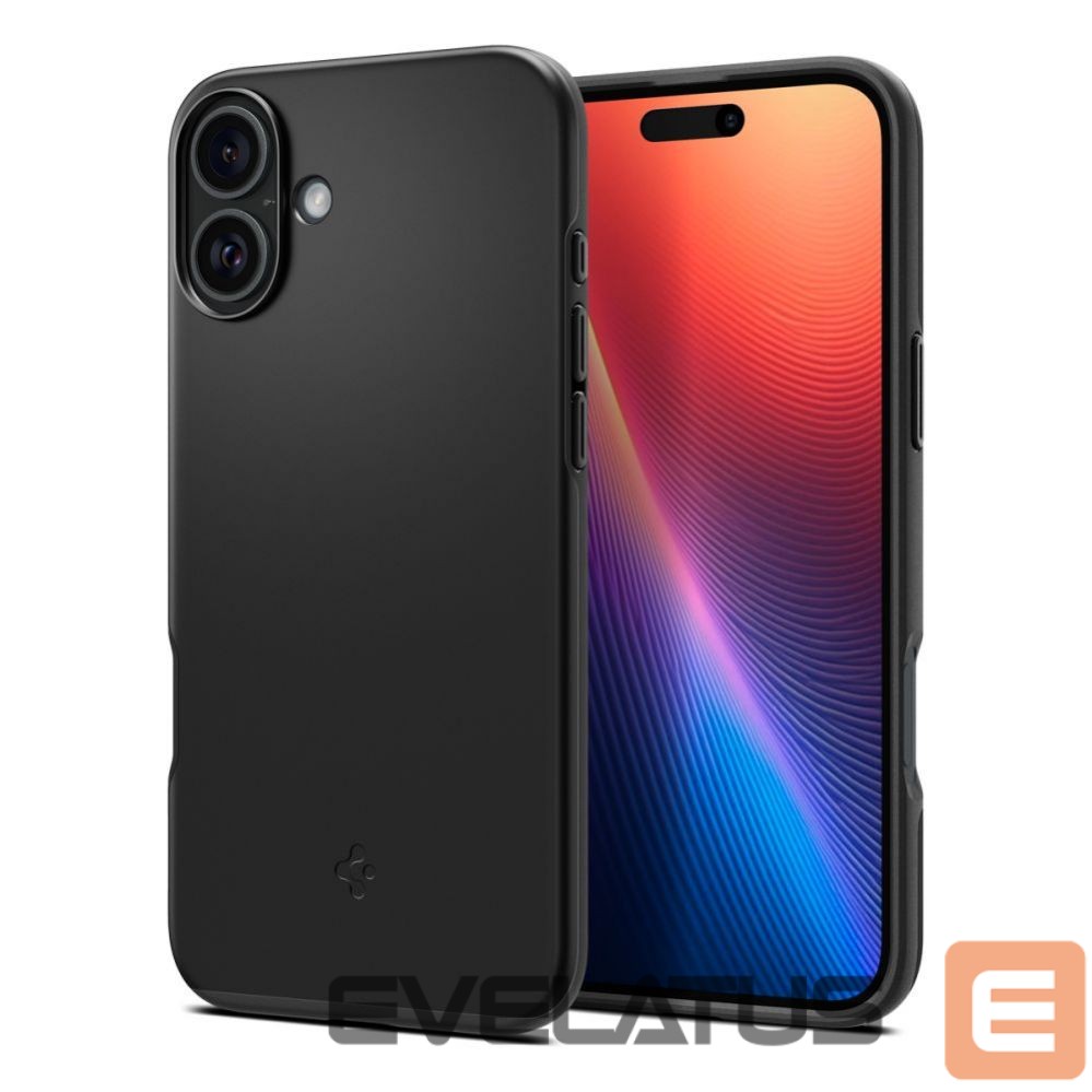 Чехол на заднюю панель Spigen Spigen Thin Fit MagSafe Case for iPhone 16 Plus - Black