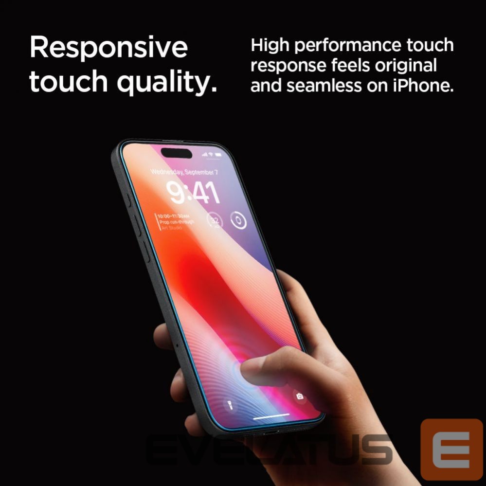 Защитное стекло Spigen Spigen Glas.tR EZ Fit Tempered Glass for iPhone 16 Pro Max / 17 Pro Max - 2 pcs.