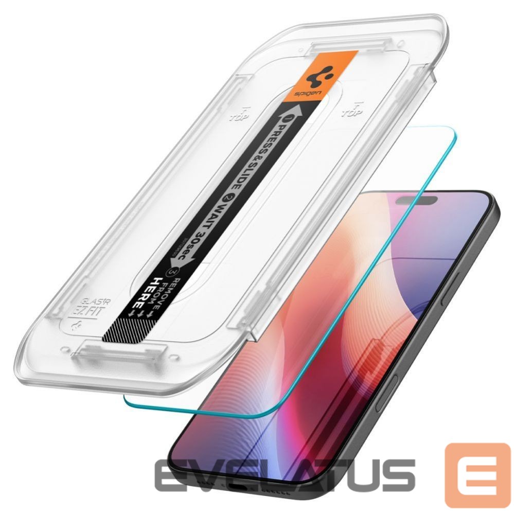 Защитное стекло Spigen Spigen Glas.tR EZ Fit Tempered Glass for iPhone 16 Pro Max / 17 Pro Max - 2 pcs.