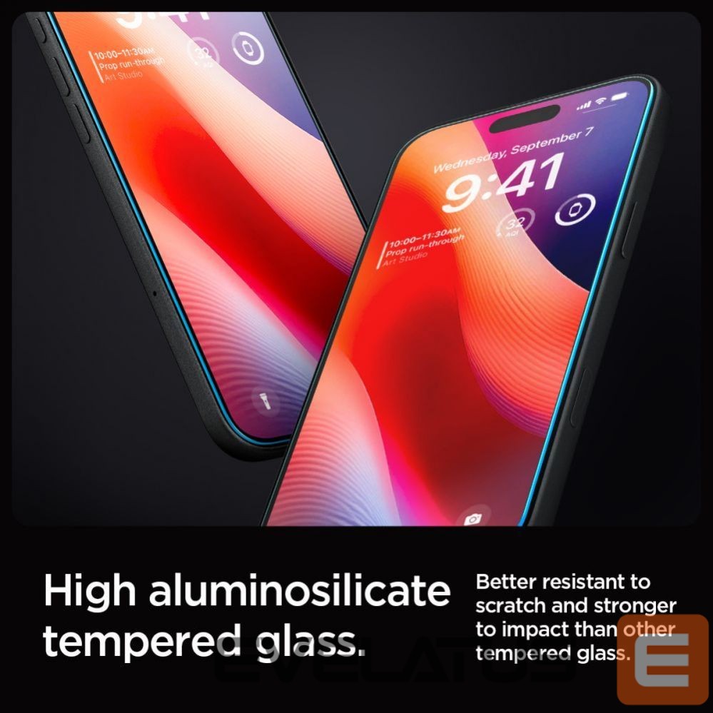 Защитное стекло Spigen Spigen Glas.tR EZ Fit Tempered Glass for iPhone 16 Pro Max / 17 Pro Max - 2 pcs.