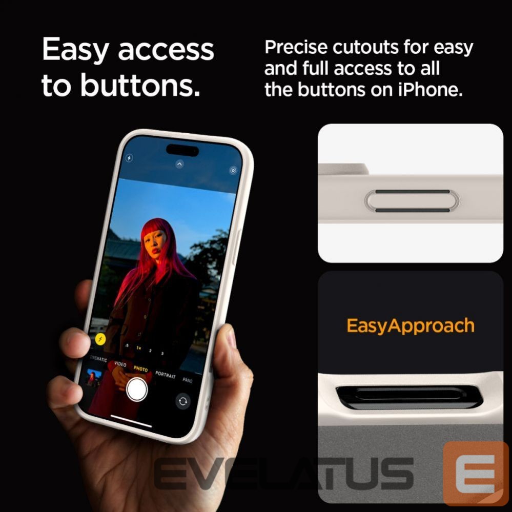Чехол на заднюю панель Spigen Spigen Ultra Hybrid Mag case with MagSafe for iPhone 16 Pro Max - titanium