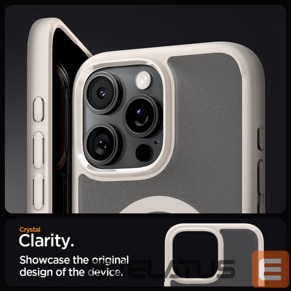Чехол на заднюю панель Spigen Spigen Ultra Hybrid Mag case with MagSafe for iPhone 16 Pro Max - titanium
