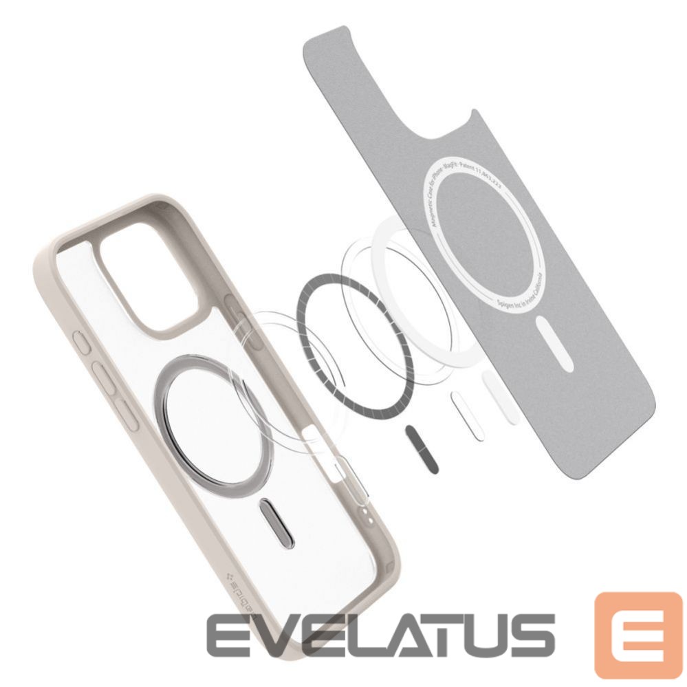 Чехол на заднюю панель Spigen Spigen Ultra Hybrid Mag case with MagSafe for iPhone 16 Pro Max - titanium