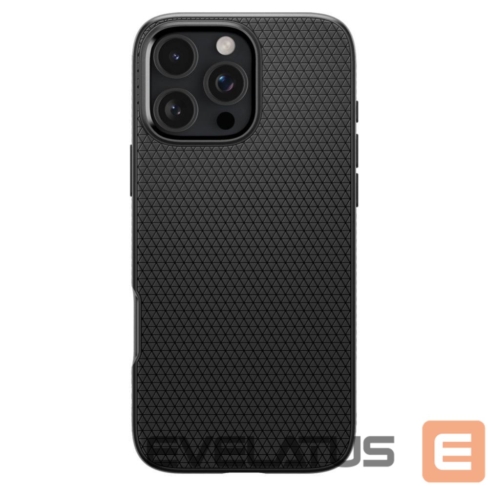 Чехол на заднюю панель Spigen Spigen Liquid Air Case for iPhone 16 Pro Max - Black