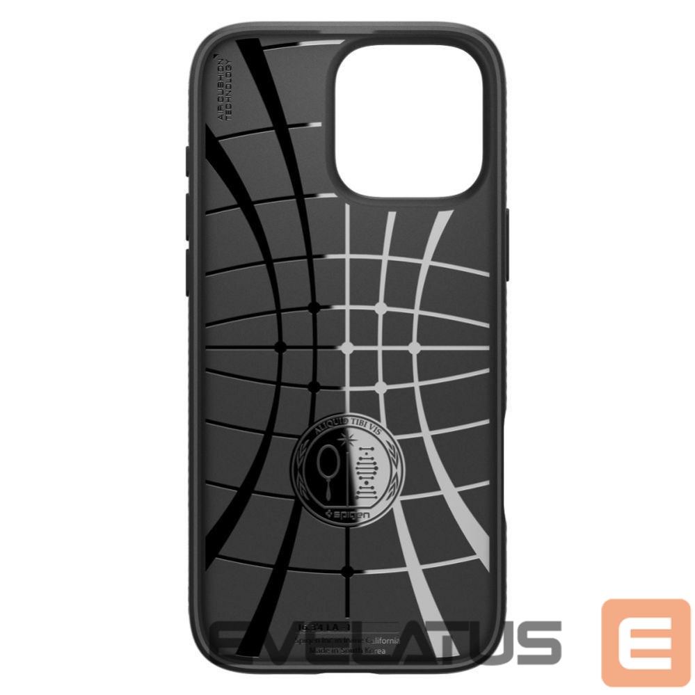 Чехол на заднюю панель Spigen Spigen Liquid Air Case for iPhone 16 Pro Max - Black