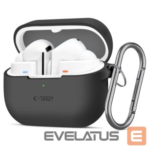 Другой аксессуар для телефона Tech-Protect  Tech-Protect Silicone Hook Case for Samsung Galaxy Buds 3 / 3 Pro - Black 