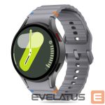 Другой аксессуар для телефона Tech-Protect  Tech-Protect Silicone Sport Strap for Samsung Galaxy Watch 4 / 5 / 5 Pro / 6 / 7 / FE - Gray 