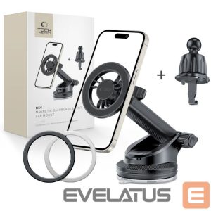 Другой аксессуар для телефона Tech-Protect  Tech-Protect N56 Magnetic Holder with MagSafe - Black 