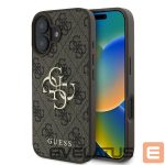 Другой аксессуар для телефона Guess  Guess 4G Big Logo iPhone 16 Case - Brown
