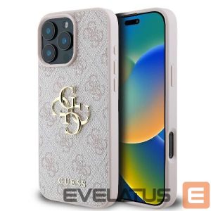 Другой аксессуар для телефона Guess  Guess 4G Big Logo Case for iPhone 16 Pro Max - Pink 
