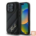 Другой аксессуар для телефона Karl Lagerfeld Apple iPhone 16 Pro Quilted Signature Case Black