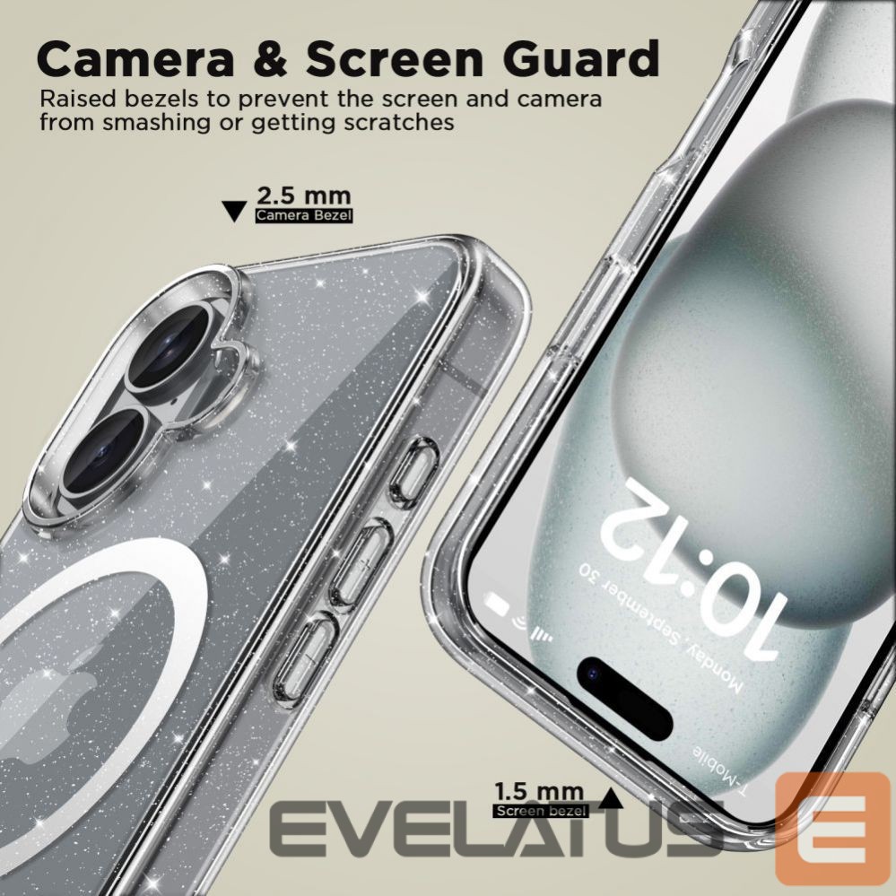 Другой аксессуар для телефона Tech-Protect Tech-Protect FlexAir Hybrid MagSafe iPhone 16 Case - Clear