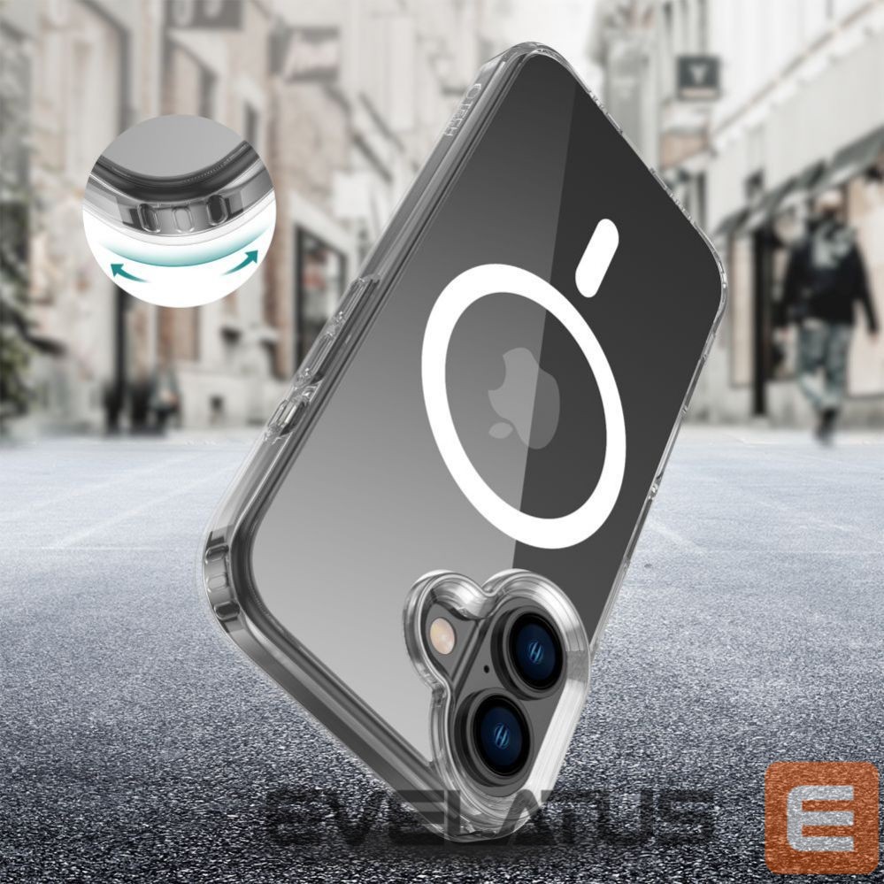 Другой аксессуар для телефона Tech-Protect Tech-Protect FlexAir Hybrid MagSafe iPhone 16 Case - Clear