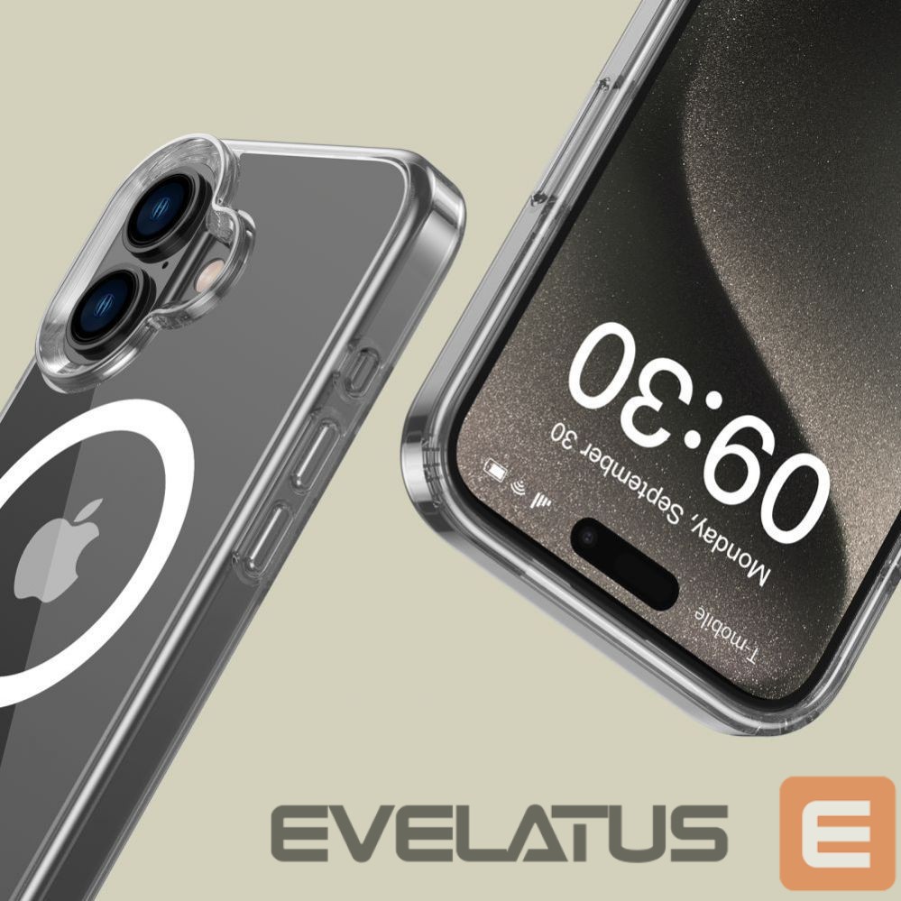 Другой аксессуар для телефона Tech-Protect Tech-Protect FlexAir Hybrid MagSafe iPhone 16 Case - Clear