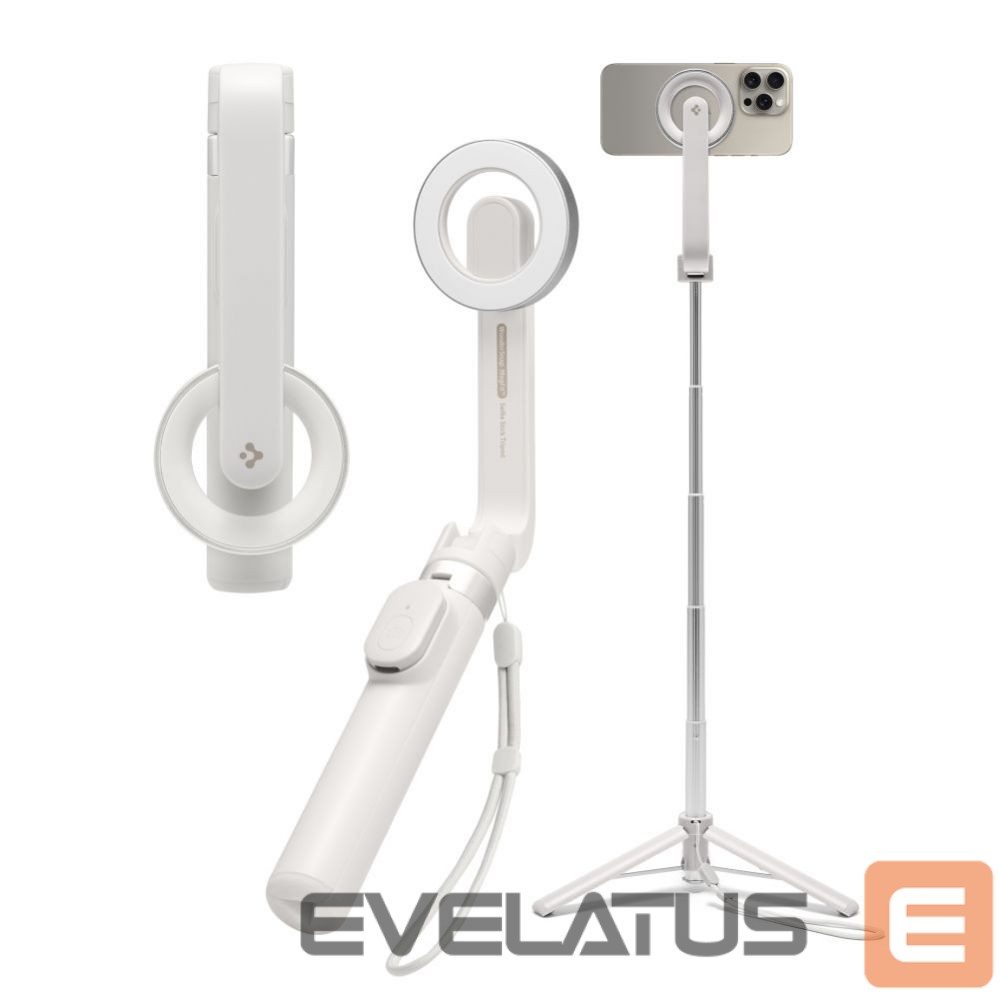 Другой аксессуар для телефона Spigen Selfie stick Spigen S571W MagSafe Bluetooth with tripod - beige