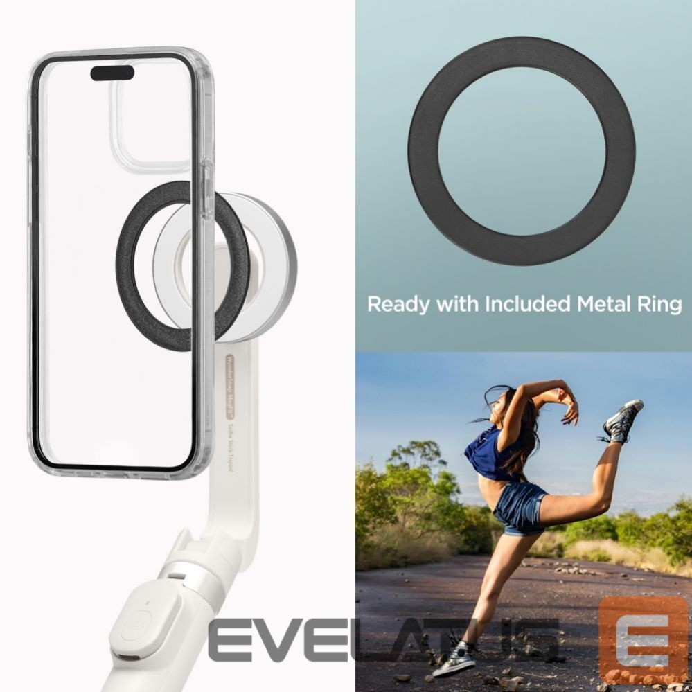 Другой аксессуар для телефона Spigen Selfie stick Spigen S571W MagSafe Bluetooth with tripod - beige