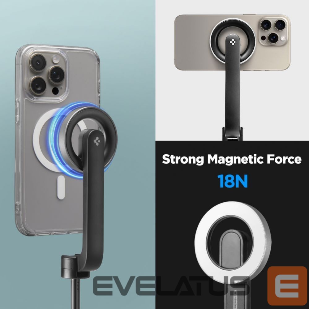 Другой аксессуар для телефона Spigen Selfie stick Spigen S580W MagSafe Bluetooth with tripod - black